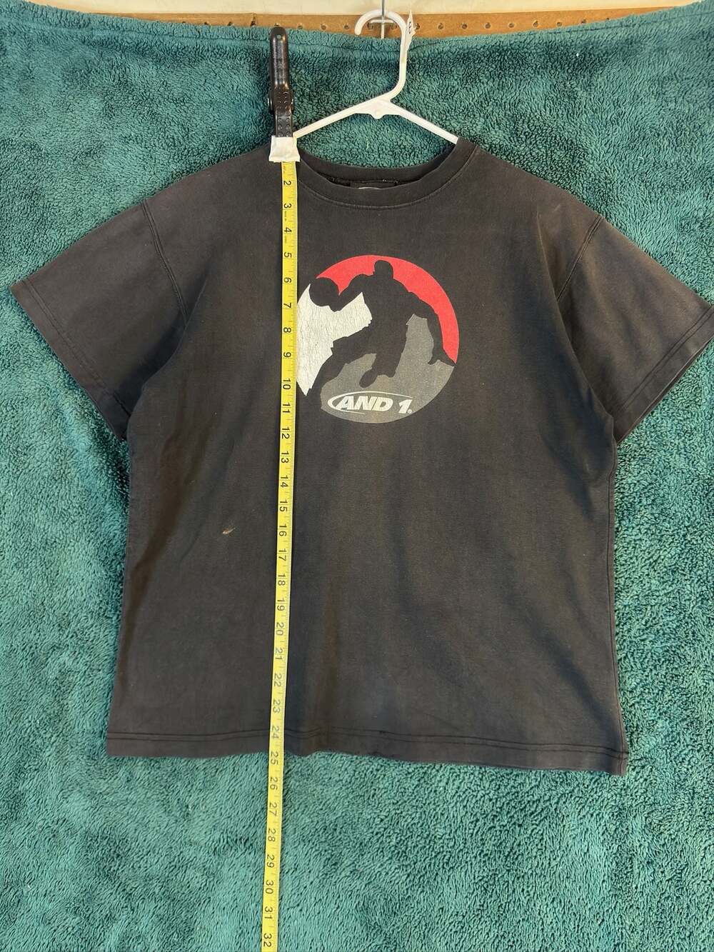 Vintage AND1 Basketball Graphic T-Shirt Black